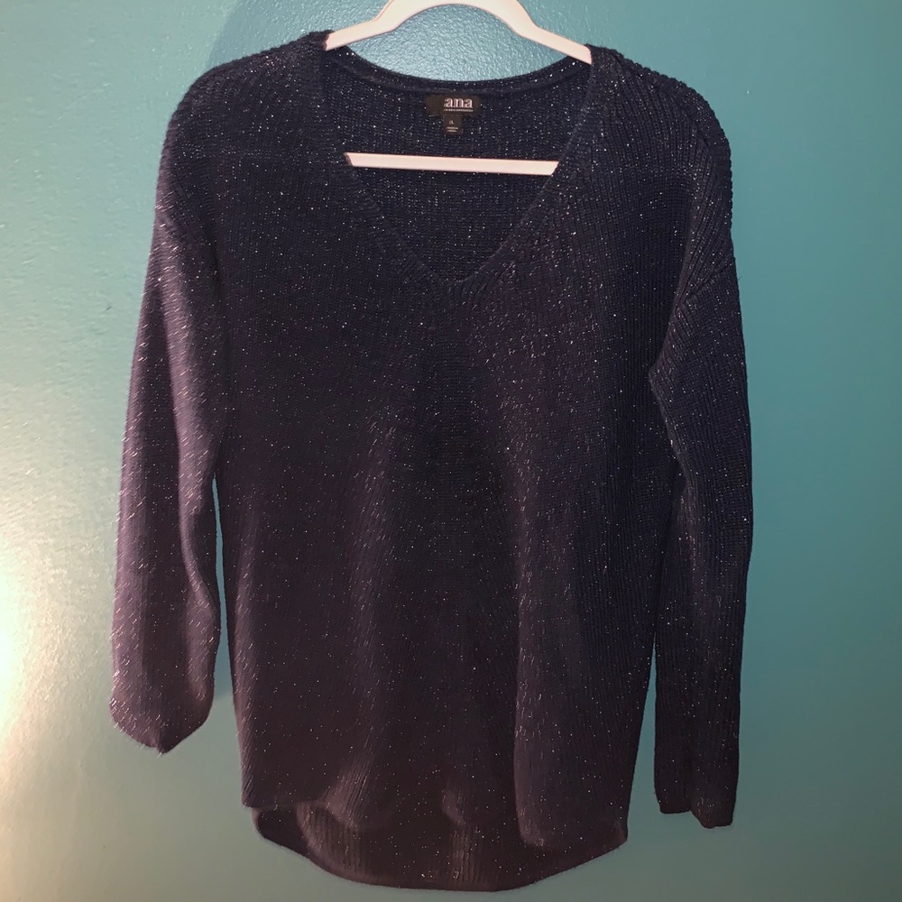 Sparkly Blue Sweater